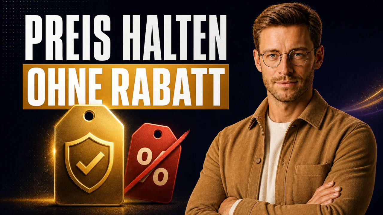 CloserCart Ratgeber-Thumbnail: Preisverhandlung ohne Rabatt führen