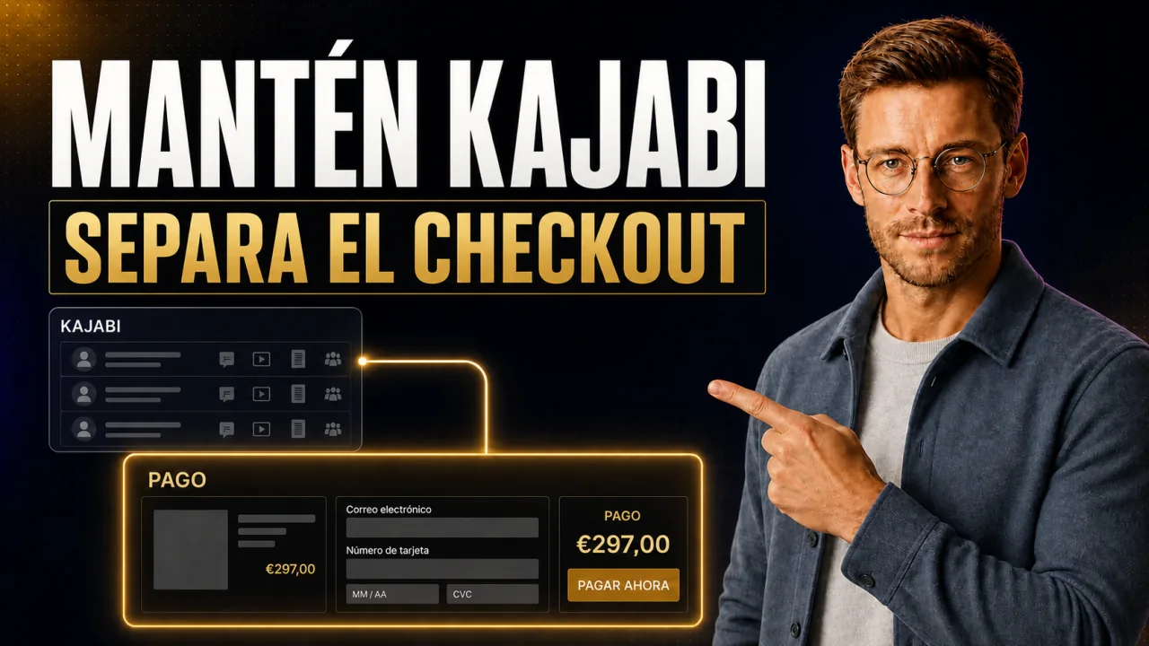Miniatura de la guía de CloserCart: Alternativas a Kajabi: quédate con el curso, separa el Checkout