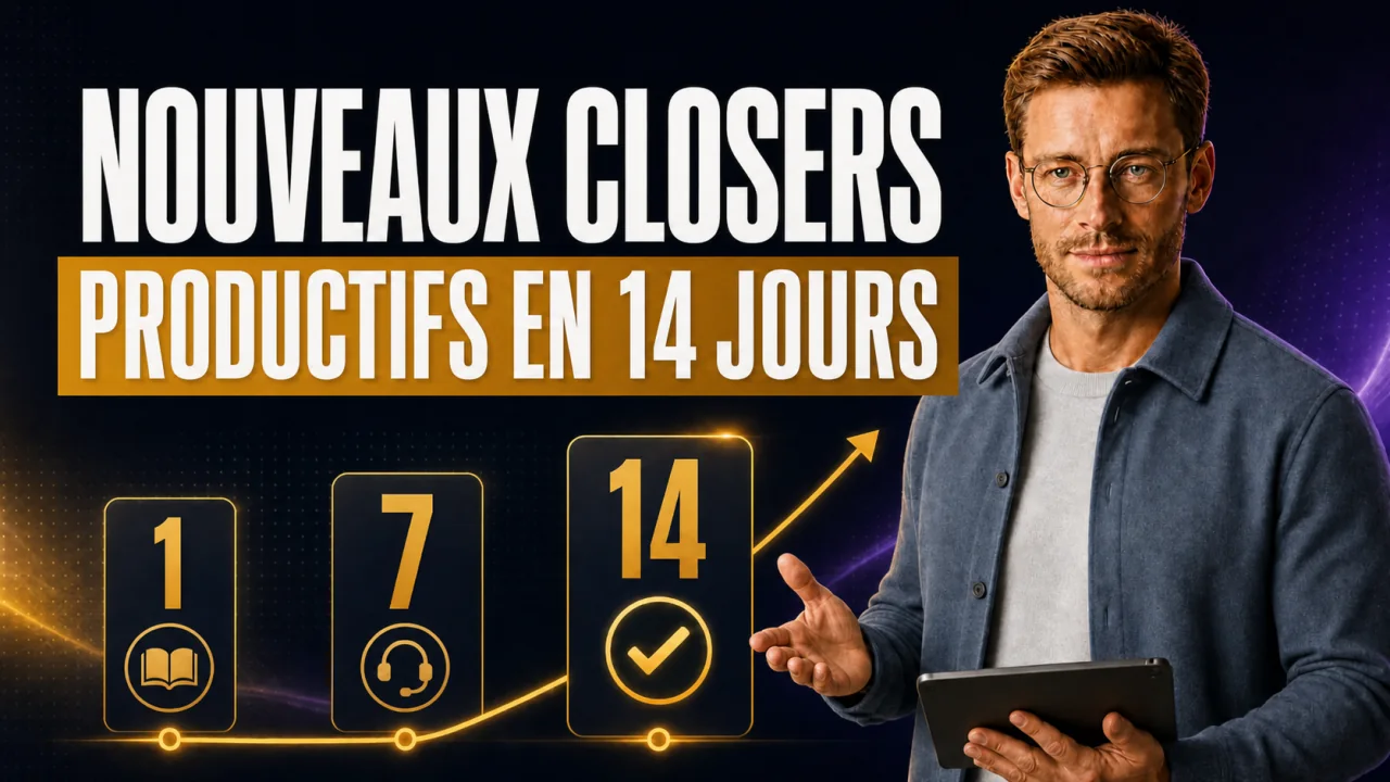 Miniature du guide CloserCart : Onboarding commercial des closers en 14 jours