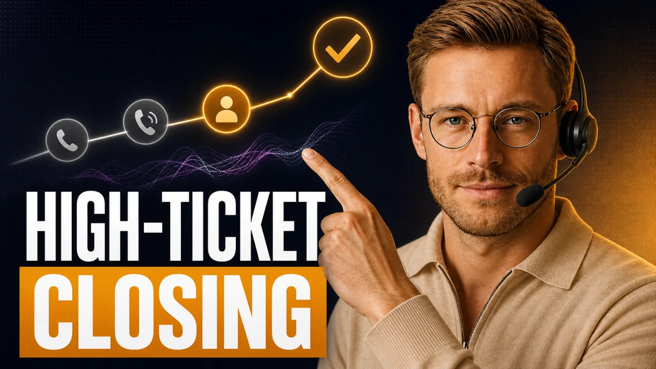 CloserCart Ratgeber: Samuel zeigt den High-Ticket-Closing-Prozess vom Sales-Call bis zum Abschluss